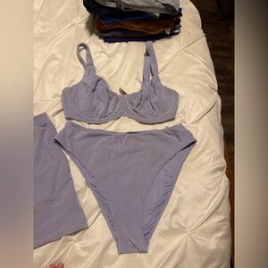 VS terry cloth bikini set with coverup